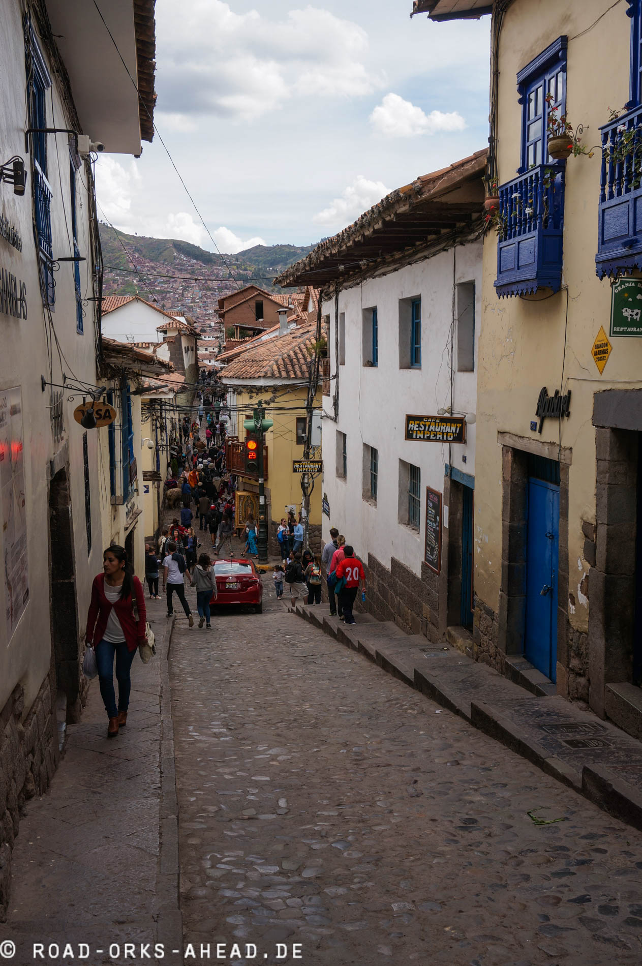 In den Straßen von Cusco