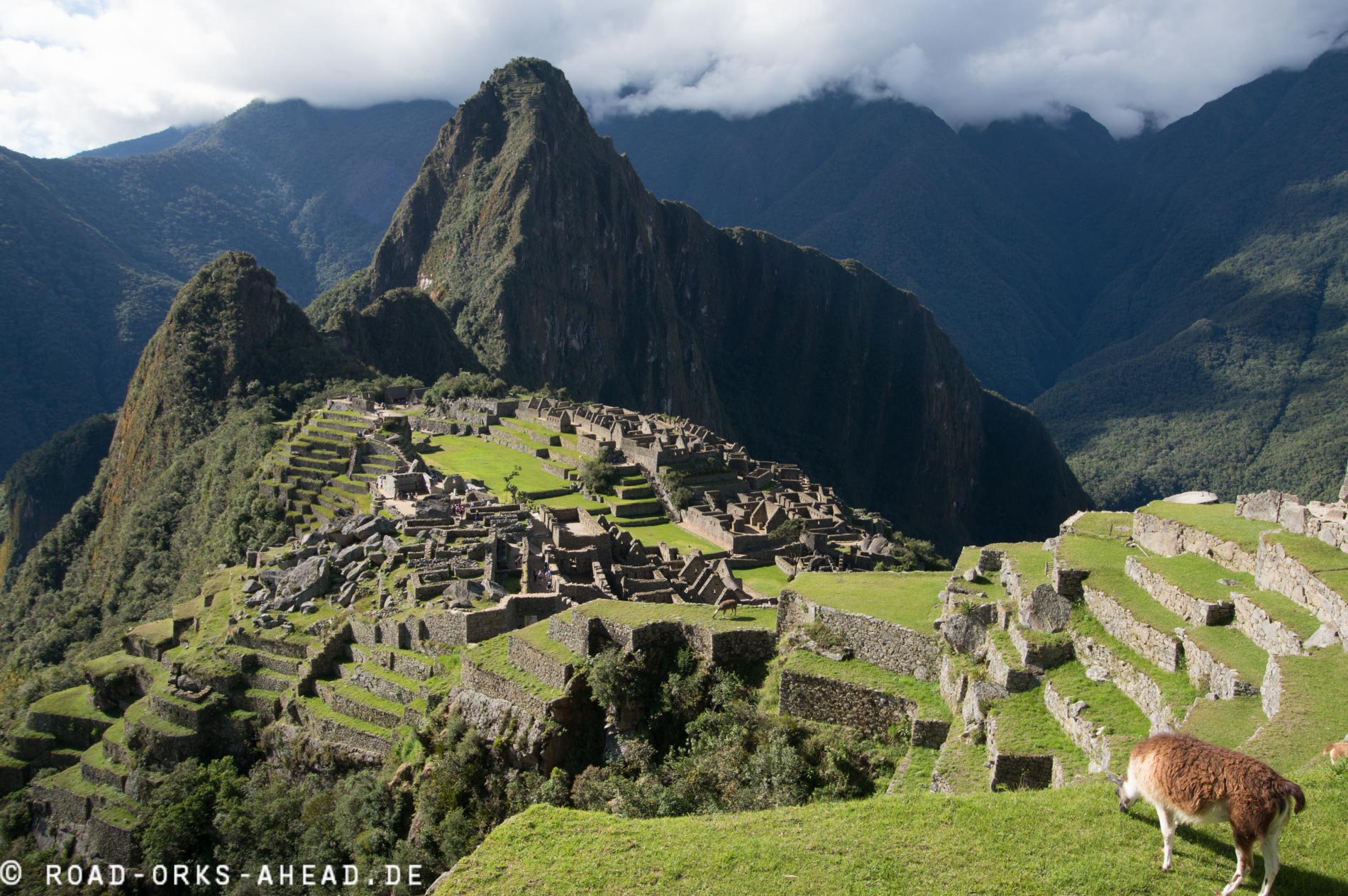 Machu Picchu - das Klassikerbild