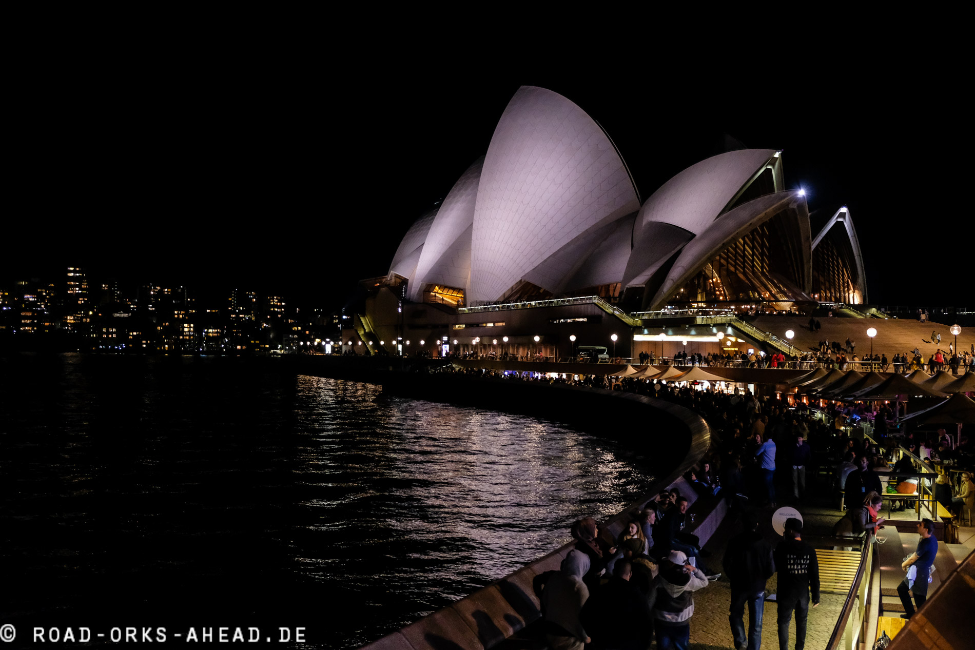 Sydney Opera House bei Nacht
