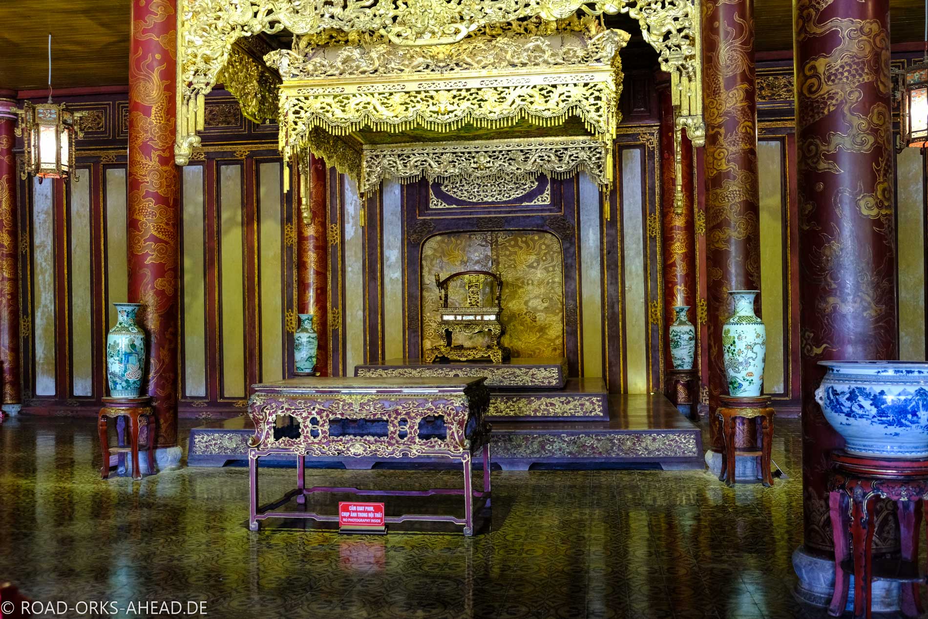 Thronsaal im Kaiserpalast, Hue