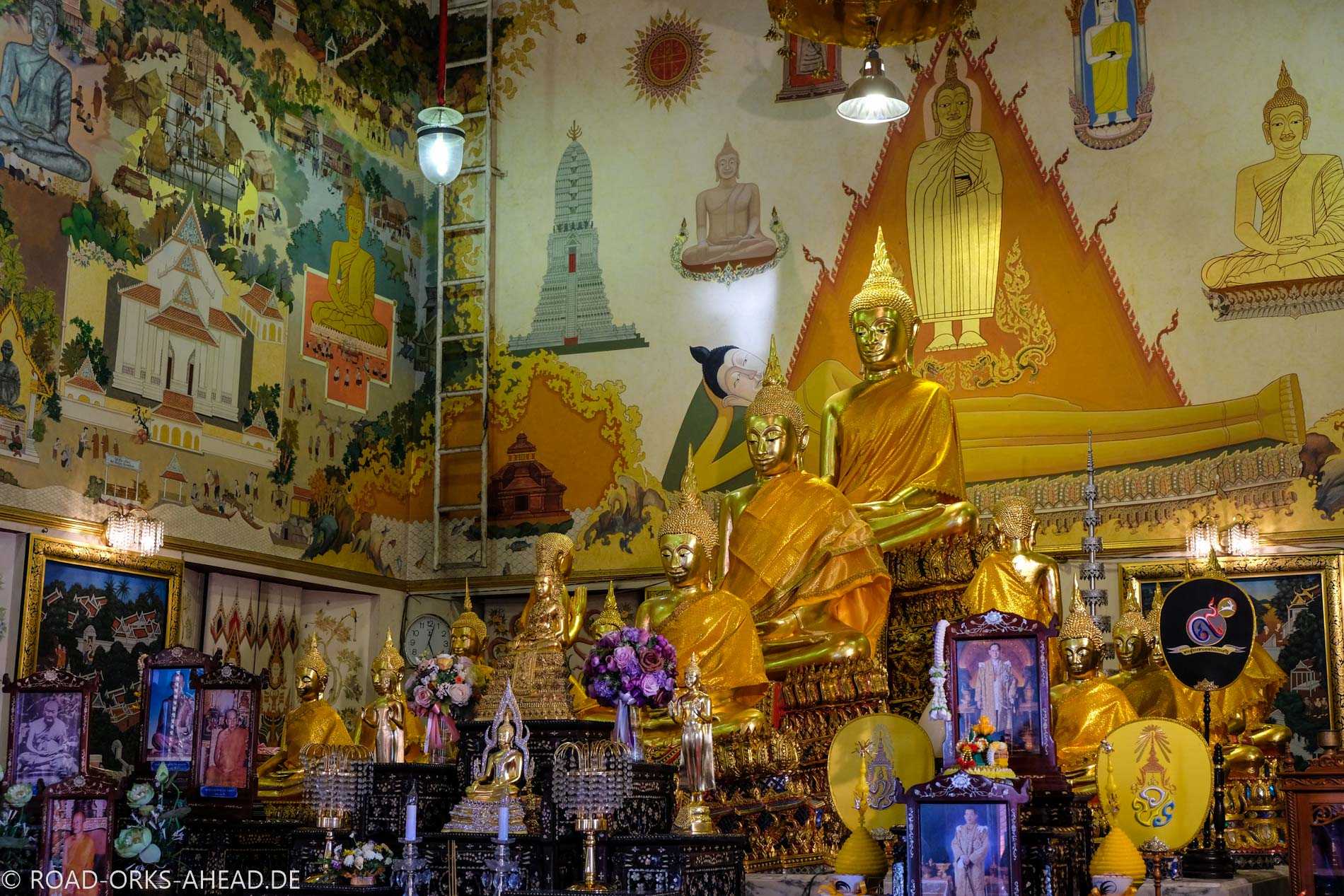 Einer der zahlreichen Wat's in Bangkok