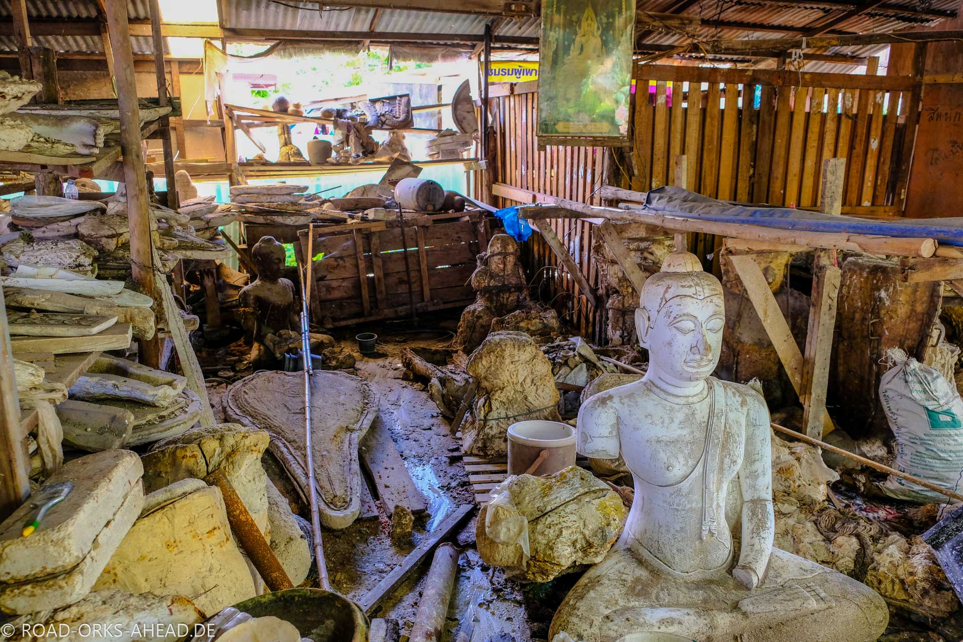 Buddhaherstellung Phitsanulok 