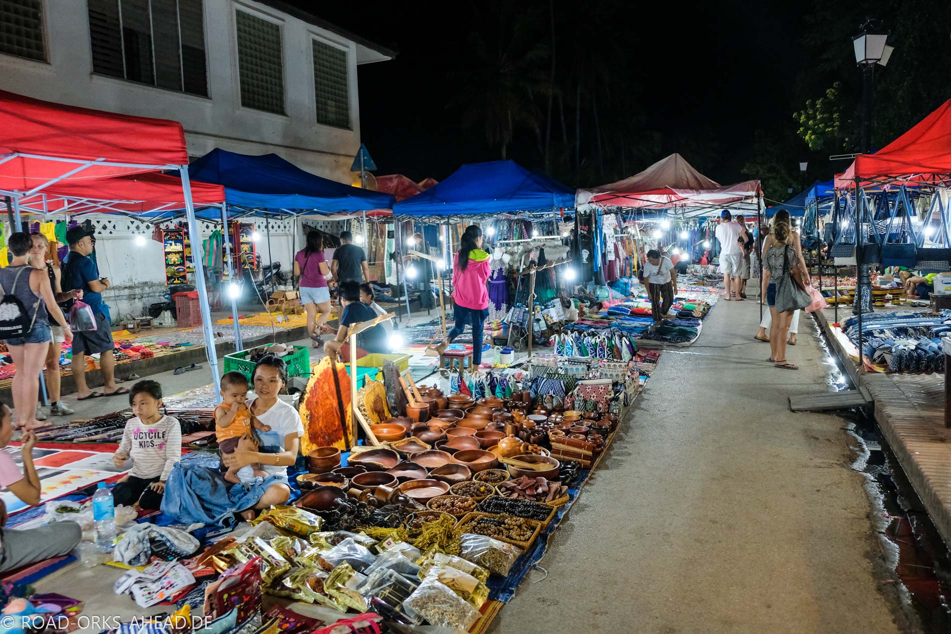 Nachtmarkt Luang Prabang