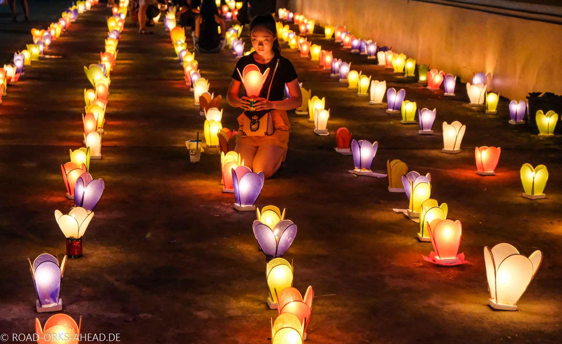 Lichterfest in Laos