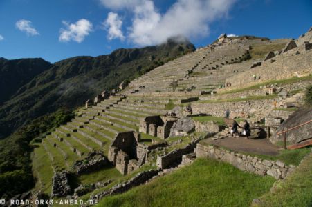 Terrassen am Machu Picchu