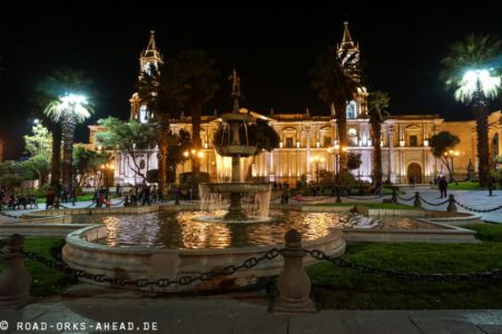Arequipa bei Nacht