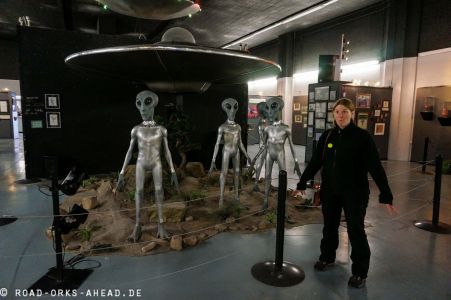 Aliens in Roswell! Moment einer...