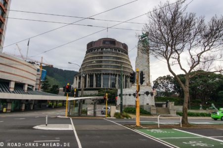 Beehive - Neuseelands Parlament